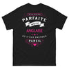 T-shirt Anglaise noir - Je suis Anglaise