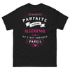 T-shirt Algérienne noir - Je ne suis pas parfaite
