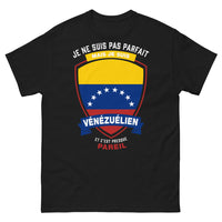 Thumbnail for T-shirt Venezuela noir face - Je ne suis pas parfait
