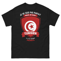 Thumbnail for T-shirt Tunisie noir - Imperfect mais Presque Parfait