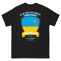 Thumbnail for T-shirt Rwanda noir - Je ne suis pas parfait