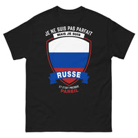 Thumbnail for T-shirt Russie noir - clin d'œil russe