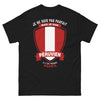 T-shirt Péruvien noir - je ne suis pas parfait
