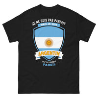 Thumbnail for T-shirt Argentin noir - presque pareil