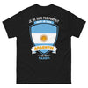 T-shirt Argentin noir - presque pareil