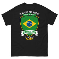 Thumbnail for T-shirt Brésil noir - je ne suis pas parfait