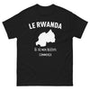T-shirt Rwanda noir - Là où mon histoire commence