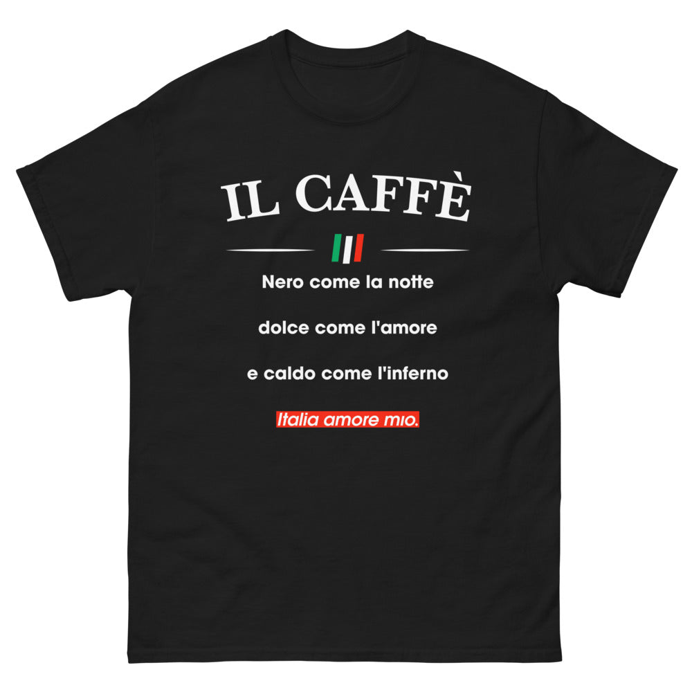 T-shirt Italie noir - Italia Amore Mio, amour italien