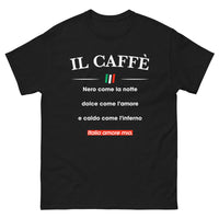 Thumbnail for T-shirt Italie noir - Italia Amore Mio, amour italien