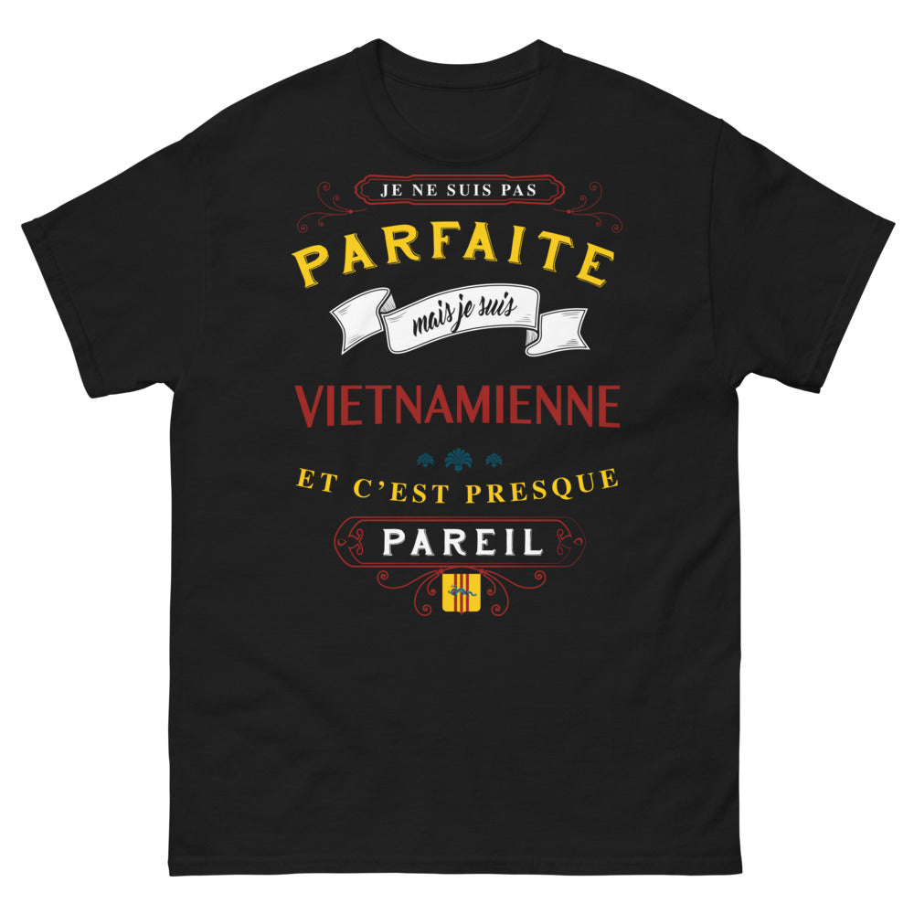 T-shirt Vietnamienne noir - autodérision