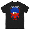 T-shirt Haïtien noir - Je ne suis pas parfait, mais Haïtien