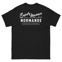 Thumbnail for T-shirt Normande noir - Super maman râleuse originale