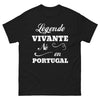 T-shirt Portugal noir - Légende vivante