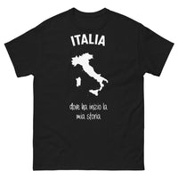 Thumbnail for T-shirt Italie noir - Dove ha inizio la mia storia