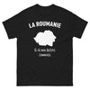 T-shirt Roumanie noir - Là où mon histoire commence