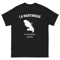 Thumbnail for T-shirt Martinique noir face - là où mon histoire commence
