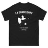 T-shirt Guadeloupe noir - Là où mon histoire commence