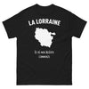 T-shirt La Lorraine noir face - là où mon histoire commence