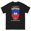 T-shirt Haïtiens noir - héros des temps modernes