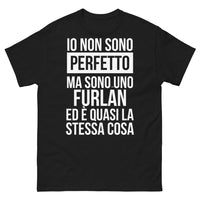 Thumbnail for T-shirt furlan noir face - Non sono perfetto