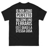 T-shirt Ferraris Italie noir - Io non sono perfetto