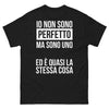 T-shirt Italie noir - Io non sono perfetto