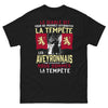 T-shirt Aveyronnais noir - Affrontez la tempête