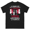 T-shirt Vendée noir - Les Vendéens Sont la Tempête
