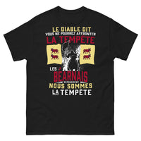 Thumbnail for T-shirt Béarn noir face - Nous sommes la tempête