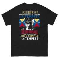 Thumbnail for T-shirt Réunionnais noir - Nous Sommes la Tempête