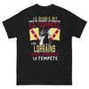 T-shirt Lorraine noir - Les Lorrains sont la tempête