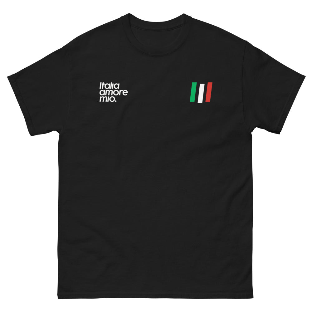 T-shirt Italia noir - Italia Amore Mio
