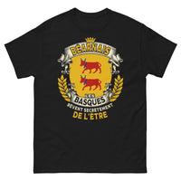 Thumbnail for T-shirt Béarnais noir - Les Basques rêvent secrètement d’être