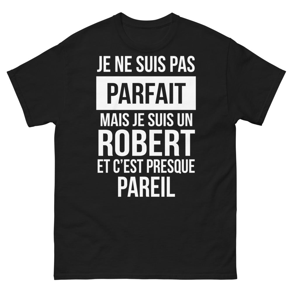 T-shirt Robert noir - presque parfait