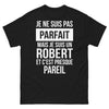 T-shirt Robert noir - presque parfait