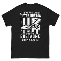 Thumbnail for T-shirt Breton noir - clin d'œil à la Bretagne