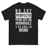 Thumbnail for T-shirt Rodríguez noir - No soy perfecto, pero soy Rodríguez
