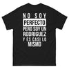 T-shirt Rodríguez noir - No soy perfecto, pero soy Rodríguez
