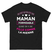 Thumbnail for T-shirt Maman noir - maman formidable