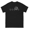T-shirt tchécoslovaque lion noir - cœur battant du lion