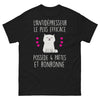 T-shirt chat noir - L'antidépresseur à 4 pattes qui ronronne