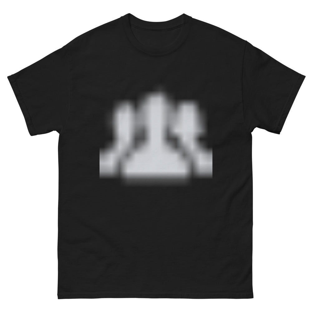 T-shirt We Are One noir face - unité et solidarité