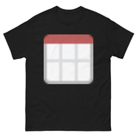 Thumbnail for T-shirt Bretagne noir - calendrier 2023 style sombre