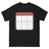 T-shirt Bretagne noir - calendrier 2023 style sombre