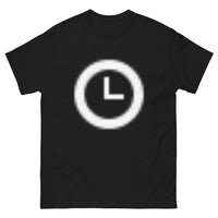 Thumbnail for T-shirt Dark City noir - horloge urbaine nocturne