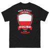 T-shirt Pologne noir - Nobody is Perfect, but being Polish is Close Enough