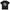T-shirt esprit cowboy noir - cœur cheval rose