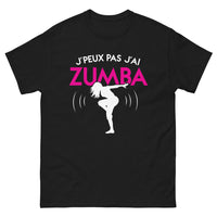 Thumbnail for T-shirt Zumba noir - J'peux pas, j'ai Zumba