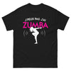 T-shirt Zumba noir - J'peux pas, j'ai Zumba