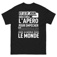 Thumbnail for T-shirt Hautes-Pyrénées noir face - apéro bigourdans